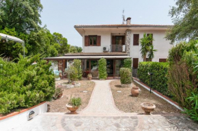VILLA BOUGANVILLE SPERLONGA -Giardino-Veranda-Park-BBQ